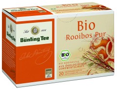 Bünting Tee Rooibos 20 x 1,75g Teebeutel, Bio